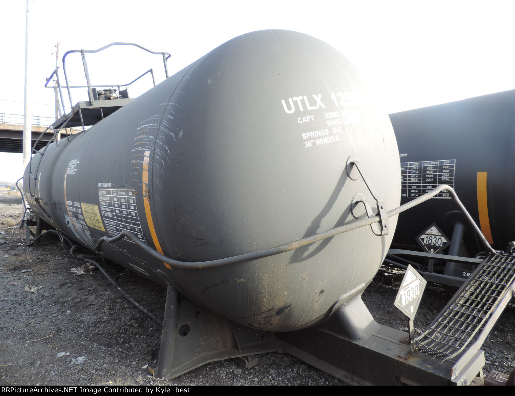 tank car on the ground